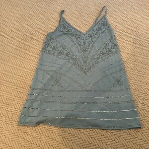 Embellished free people mini dress